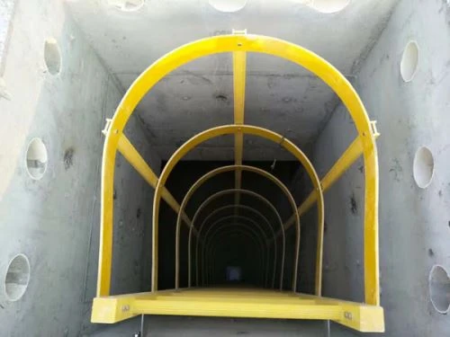 Fast FRP Cage Ladder